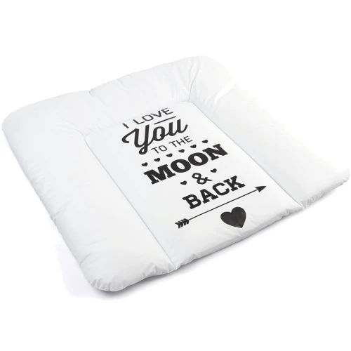 Мягкий пеленатор Ommi 75х75 см. I love you to the moon Белый: Производитель Ommi