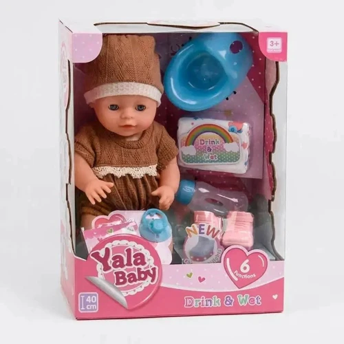 Пупс Yala Baby YL 1875 M 6 функций, с аксессуарами