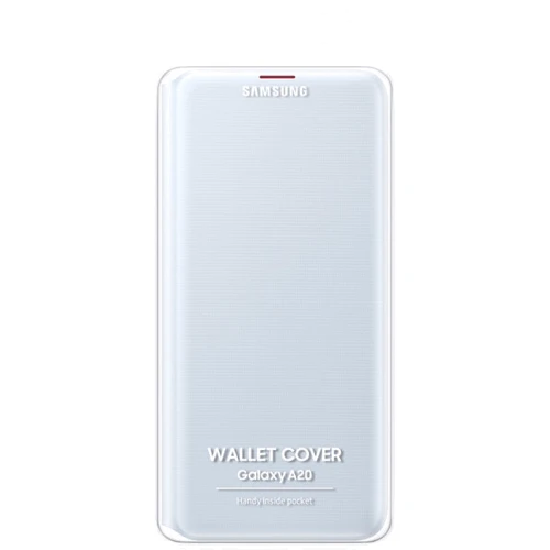 Чохол для телефона Samsung Wallet Cover White (EF-WA205PWEGRU) for Samsung A205 Galaxy A20 2019: Колір білий
