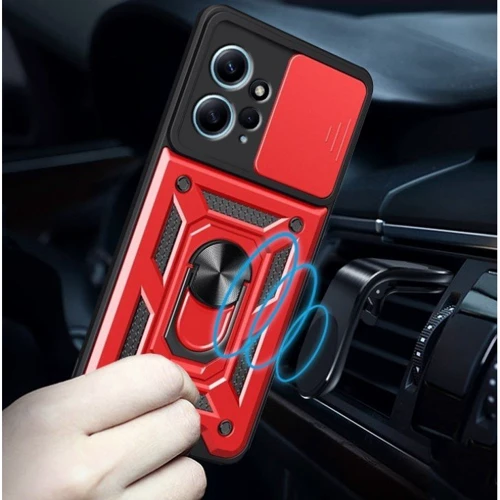 Чохол для телефона BeCover Military Red для Xiaomi Redmi Note 12 4G (709158): Плівка в комплекті немає
