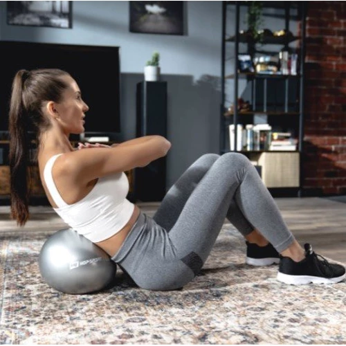 М'яч для фітнесу Hop-Sport 25cm HS-R025PB silver: Максимальне навантаження, кг 100