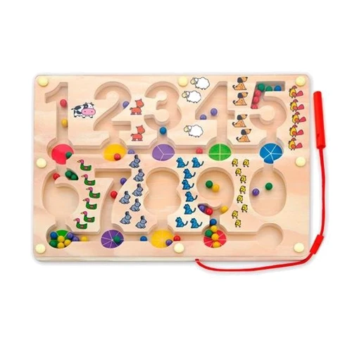 Магнитный лабиринт Viga Toys Цифры (50180)