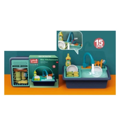 Ігровий набір Кухня Love House XG2-15A з аксесуарами 15 предметів