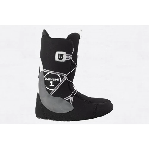 Черевики для сноуборда BURTON Moto (10.5) Black/White (2012/2013): Індекс жорсткості 3