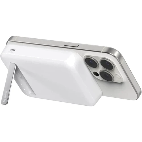Зовнішній акумулятор Belkin Power Bank 10000mAh MagSafe 15W MagSafe Qi2 White (BPD008BTWH)