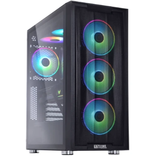 Персональный компьютер (ПК) ARTLINE Overlord X94 Windows 11 Home (X94v84Win): Процессор AMD 8-core Ryzen 7 7700 3.8-5.3GHz