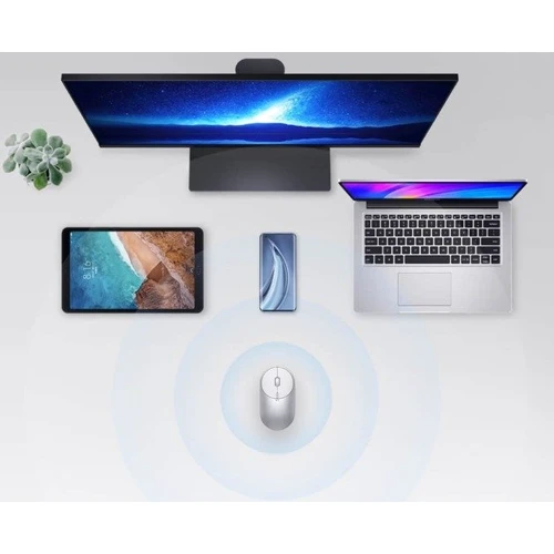 Мышь Xiaomi BXSBMW02 Mi Portable Mouse 2 Silver: Максимальное разрешение сенсора, dpi 4000