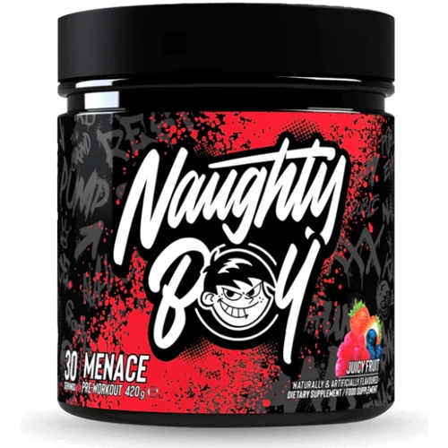 Передтренувальний комплекс Naughty Boy Menace 420 g / 30 servings / Juicy Fruit