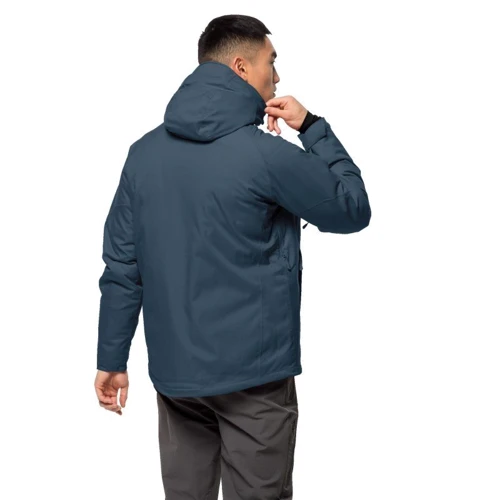 Куртка Jack Wolfskin Troposphere Jacket 1111711-1249 50 синяя зимняя с капюшоном: Длина рукава Длинный
