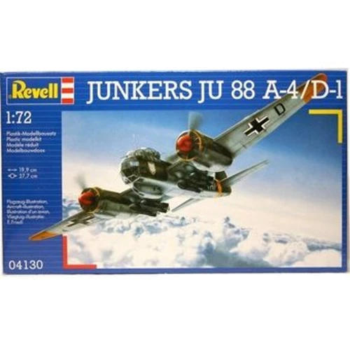 Revell (1:72) Самолет (1939г.,Германия) Ju 88 A-4/D-1 (04130): Производитель Revell