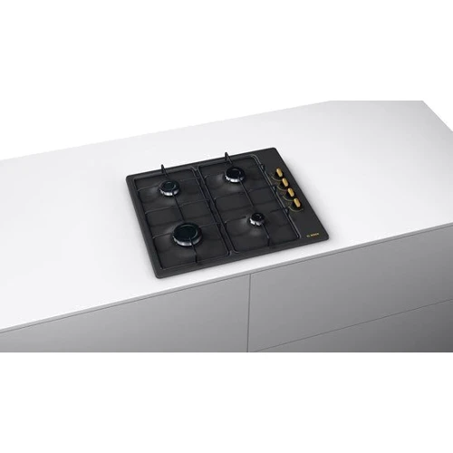 Варочная поверхность газовая Bosch PBP6B3B80: Количество конфорок 4