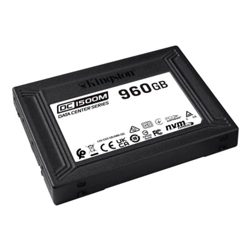 Kingston DC1500M 960 GB (SEDC1500M/960G): Объем 960 ГБ