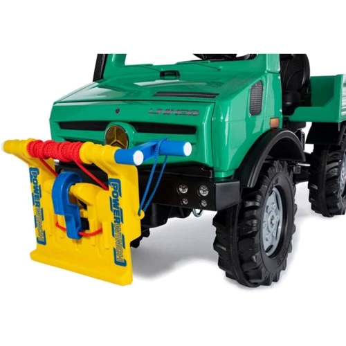 Пожарная машина Rolly Toys rollyUnimog Forst зелёно-жёлтая (038244): Материал корпуса металл