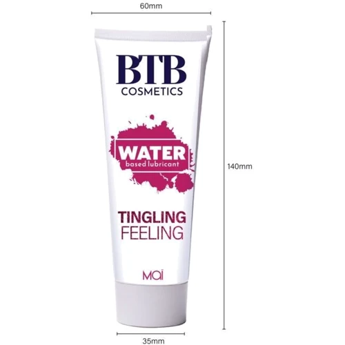 Лубрикант на водной основе с эффектом вибрации MAI BTB Tingling Feeling (100 мл)