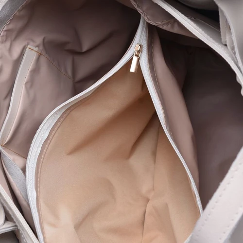 Женская сумка шоппер Ricco Grande бежевая (1l943-beige): Пол Женский