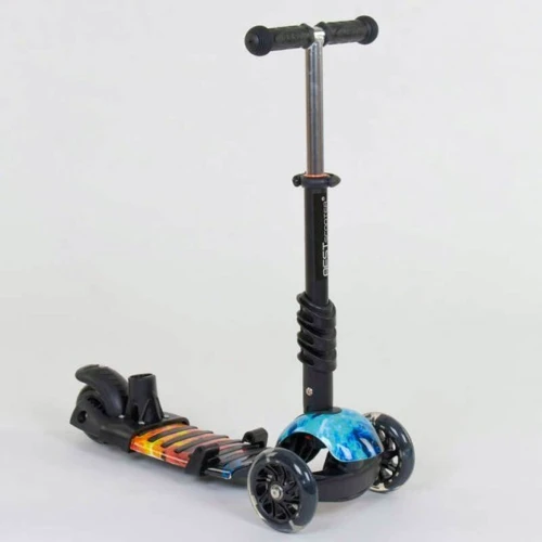 Самокат Best Scooter чорний (21500): Тип коліс литі