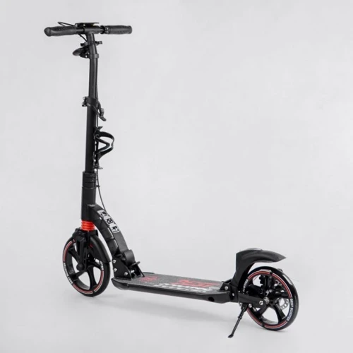 Самокат алюминиевый Best Scooter красный (60054-R): Материал колес полиуретан