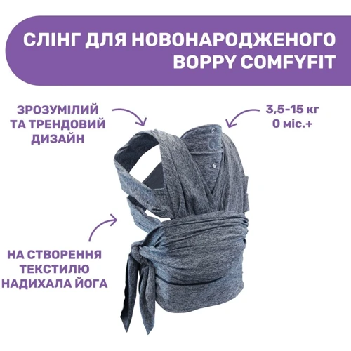 Слінг Chicco для новонароджених Boppy ComfyFit (79949.47)