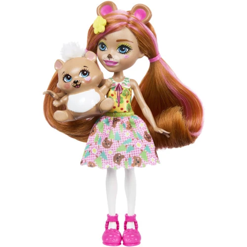 Кукла Enchantimals Медвежонок Билокси (HTP81): Высота, см 15