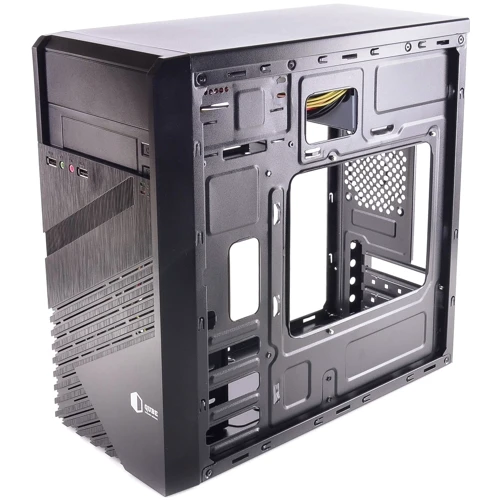 Корпус QUBE QB05M_MN4U1 400W Black: Типоразмер Mini Tower