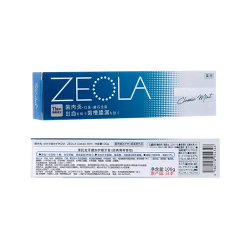 Zettoc Zeola Classic Mint Зубна паста з екстрактом м'яти 60 g: Клас косметики Мідл-маркет