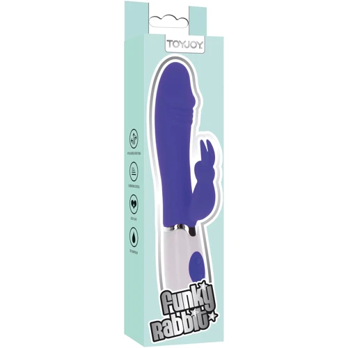 Вибратор-кролик Toy Joy Funky Rabbit (фиолетовый)