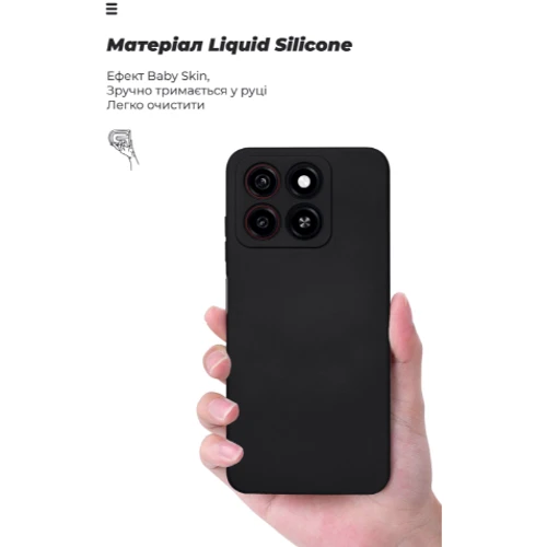 Чохол для телефона ArmorStandart Matte Slim Fit Black для ZTE Blade A35 4G / A55 4G (ARM81528) фото 6