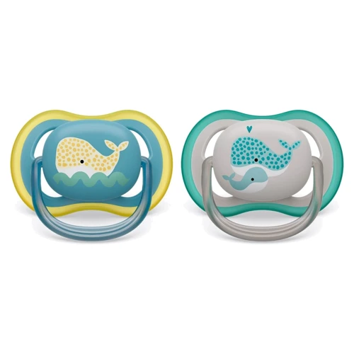 Пустушка Philips Avent Ultra Air, 18+ міс., Дизайн нейтральний, 2 шт (SCF349/24)