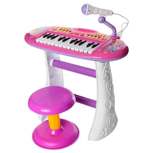 Синтезатор Limo Toy Юный виртуоз Розовый (BB383BD)