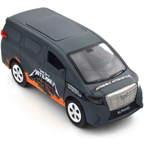 Автомодель TechnoDrive серии Шевроны Героев - Toyota Alphard - INVISIBLE INTERCEPTOR – ОТРЯД БАБОЧКИ (KM6011) фото 8