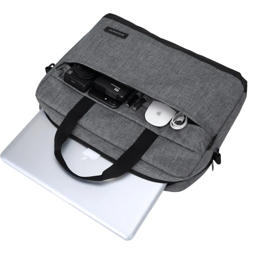 Сумка для ноутбуков Bagsmart 15.6" Grey (BM0140009A008) фото 8