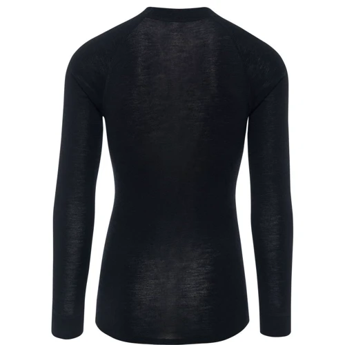 Термолонгслив Thermowave Merino Warm 12WARM411-990 56 (XL) чорний: Склад Вовна