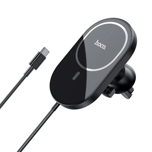 Держатель Hoco Car Holder Air Ven iDeal MagSafe Wireless 15W Black (CA90) for iPhone 16 I 15 I 14 I 13 I 12 series : Производитель HOCO