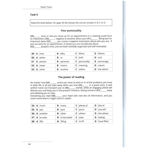 Посібник EXAM TUTOR (український компонент): ISBN 9786175021163