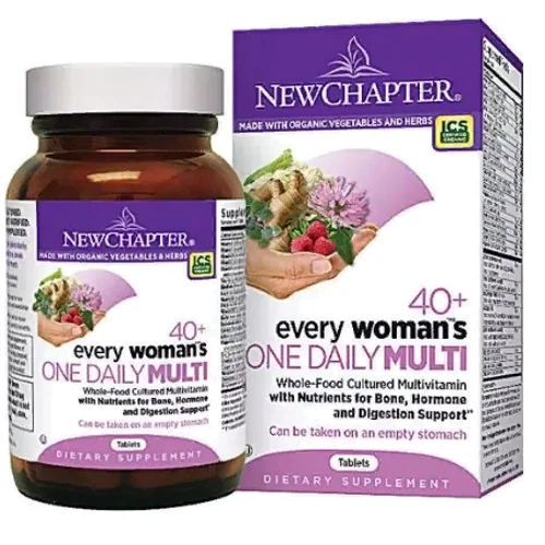 New Chapter Every Woman's One Daily 40+ Мультівітаміни для жінок 40+ 24 таблетки