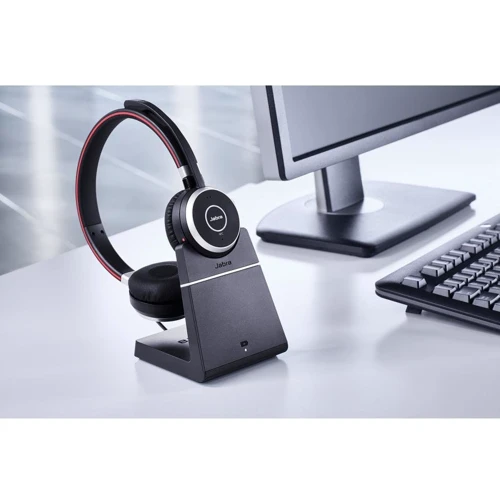Наушники Jabra Evolve 65 MS Stereo + база (6599-823-399): Тип конструкции полноразмерные