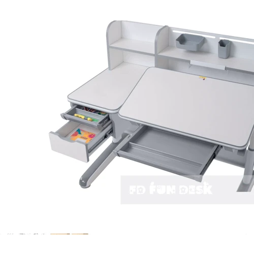 Детский стол-трансформер FunDesk LIBRO GREY фото 6