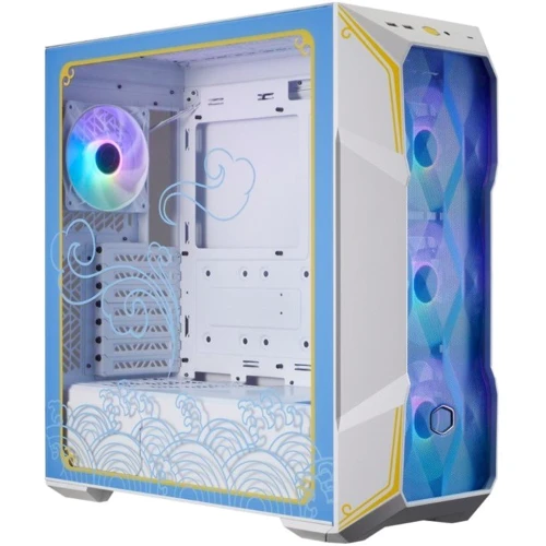 Корпус Cooler Master MasterBox TD500 Mesh V2 Chun-Li White (TD500V2-WGNN-SCL): Типоразмер Midi-Tower