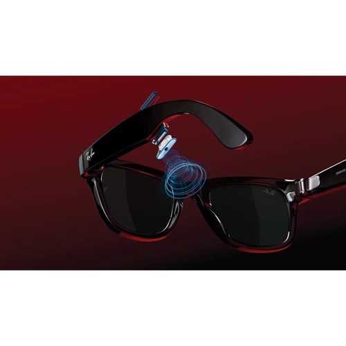Смарт-окуляри Ray-Ban Meta Wayfarer Matte Jeans Frame Dusty Blue Lenses size M (RW4006 67552V 50-22) фото 9