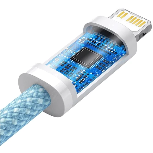 Кабель Baseus Cable USB-C to Lightning Dynamic 20W 1m Blue (CALD000003) фото 6