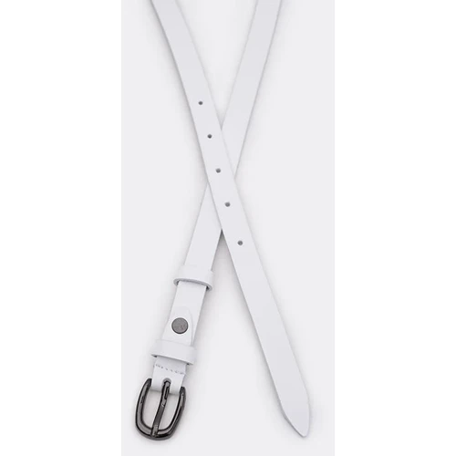 Жіночий ремінь Borsa Leather білий (110v1genw32-white): Стать Женский