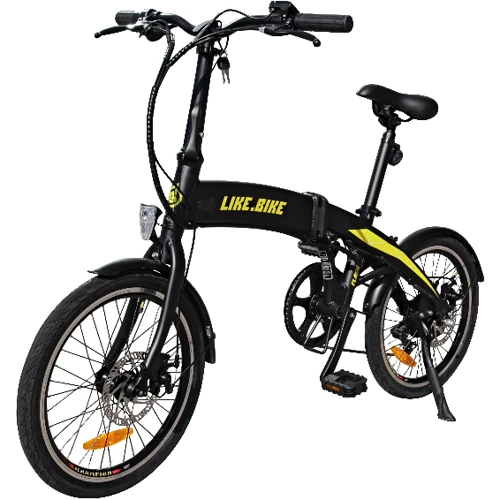 Електровелосипед Like.Bike Flash (black / yellow)