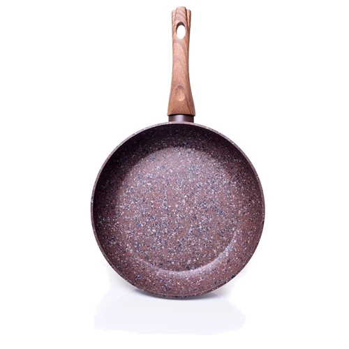 Сковорода Fissman Magic Brown 28x5.4 см (4333): Антипригарное покрытие EcoStone