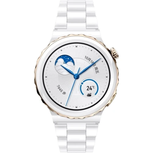 Смарт-часы Huawei Watch GT 3 Pro 42mm Gold Bezel White Ceramic: Производитель Huawei