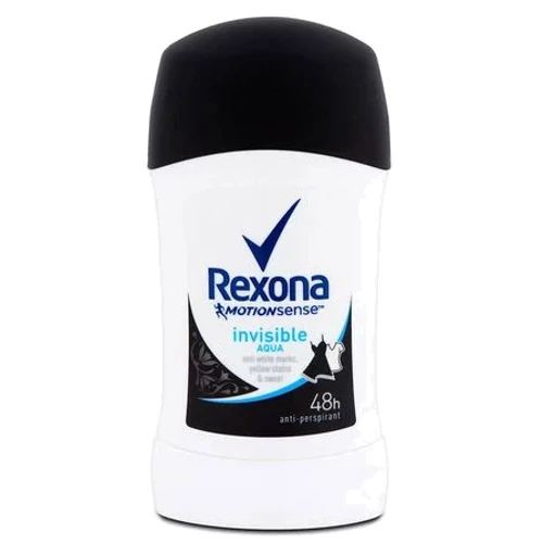 Rexona Invisible Aqua антиперспирант-стик Прозрачный кристалл 40 g