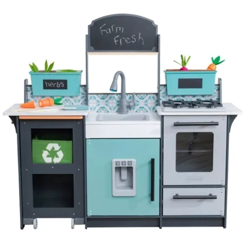 Детская кухня KidKraft Garden Gourmet с системой легкой сборки EZ Kraft Assembly (53442)