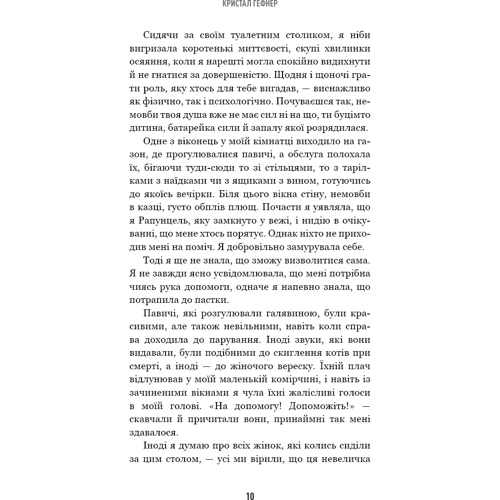 Кристал Гефнер: Говори лише хороше. Як я вижила в Playboy і віднайшла себе: ISBN 978-617-548-305-3
