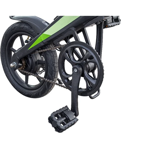 Електровелосипед Like.Bike Neo + (gray / green): Колір зелений