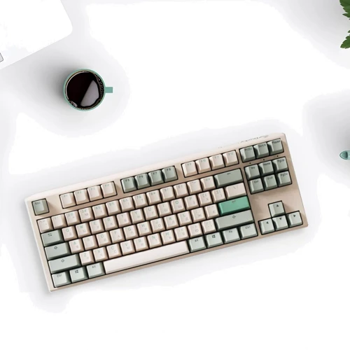 Клавиатура Ducky One 3 TKL Cherry MX Red Matcha Cream UA (DKON2187-RUAPXМAEGGC1) фото 9