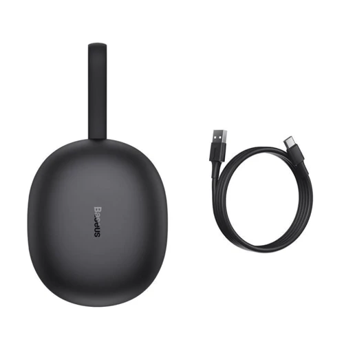Наушники Baseus W05 Black: Тип крепления без креплений